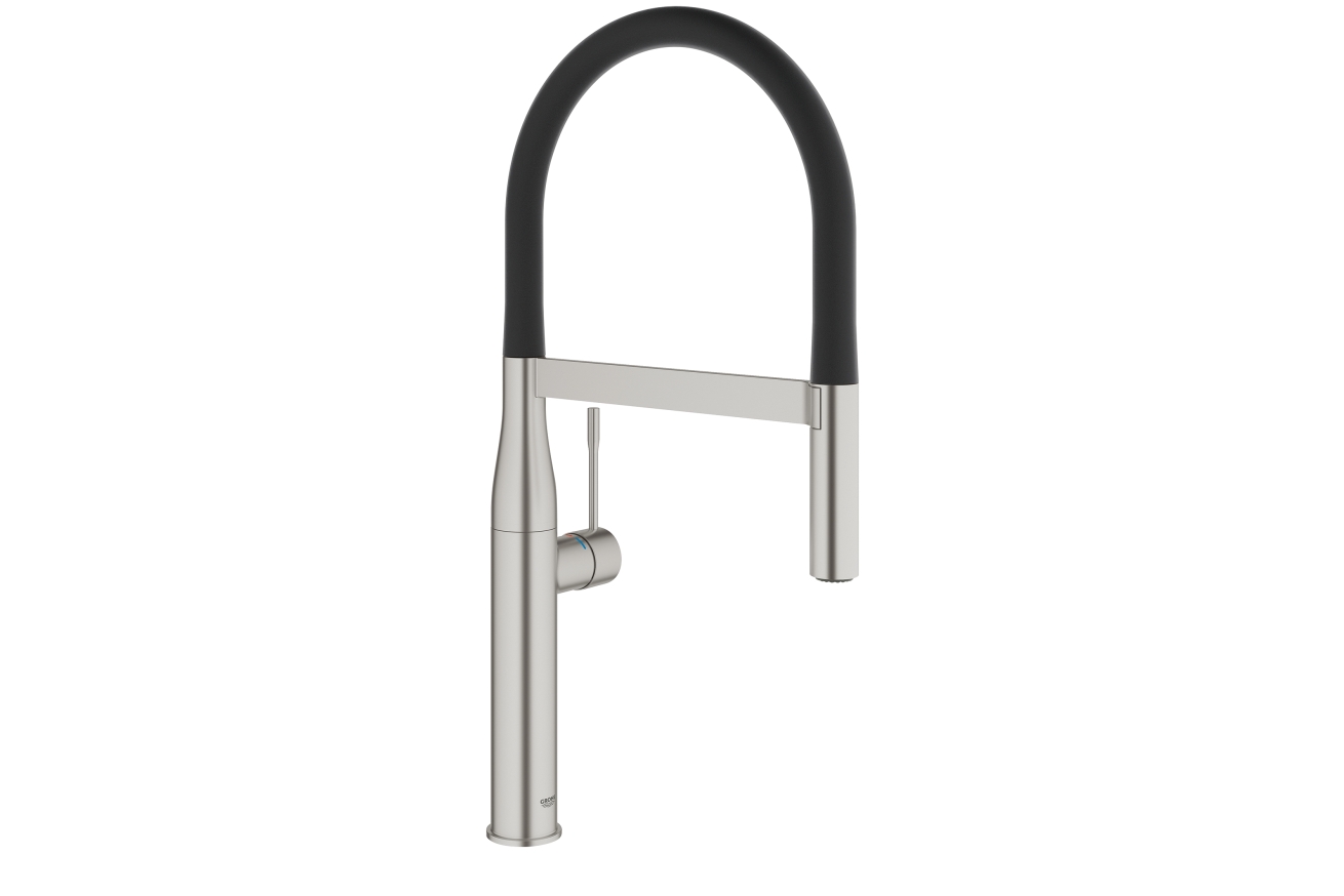 Смеситель для кухни GROHE Essence профессиональный, суперсталь (30294DC0)