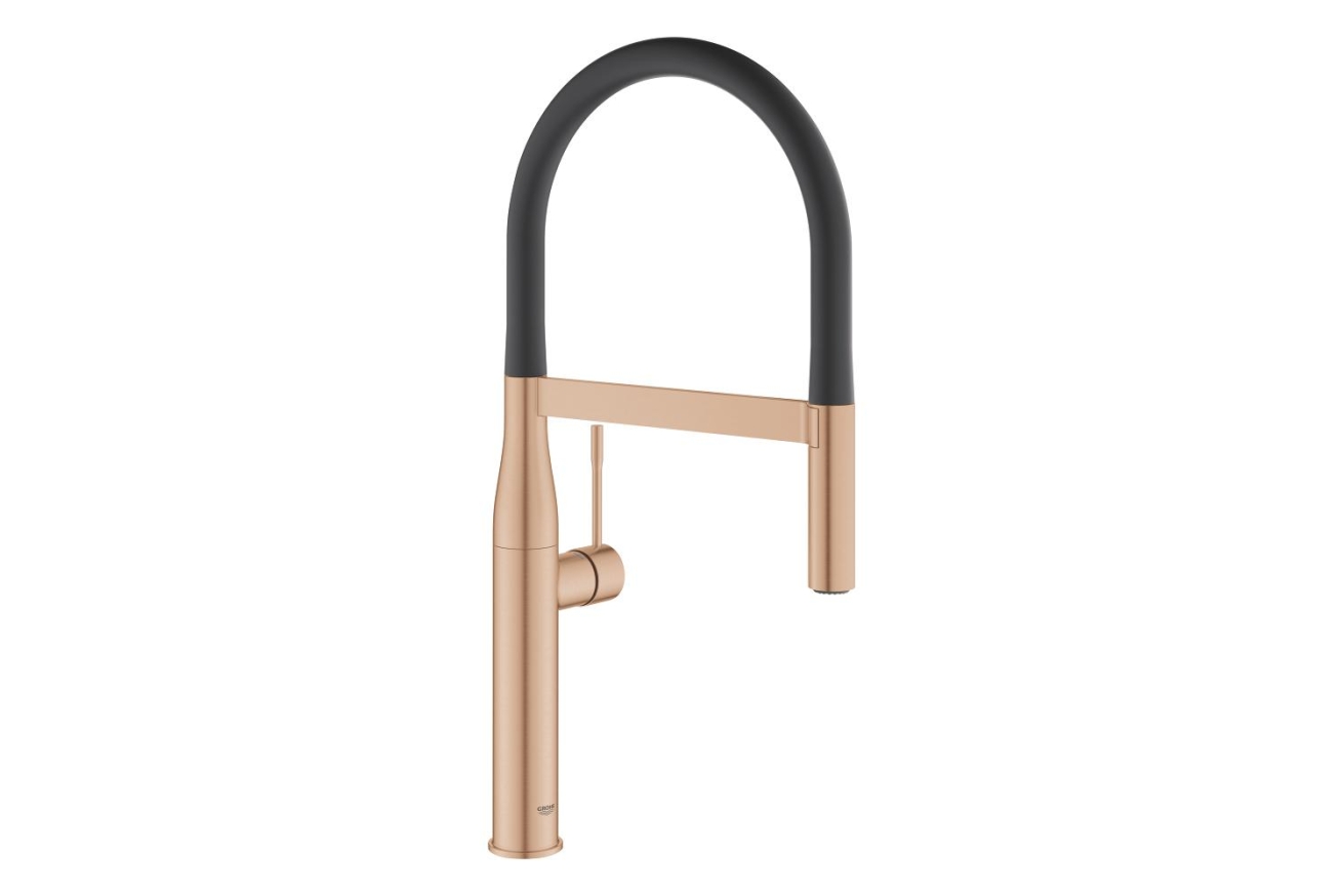 Смеситель для кухни GROHE Essence профессиональный, теплый закат матовый (30294DL0)