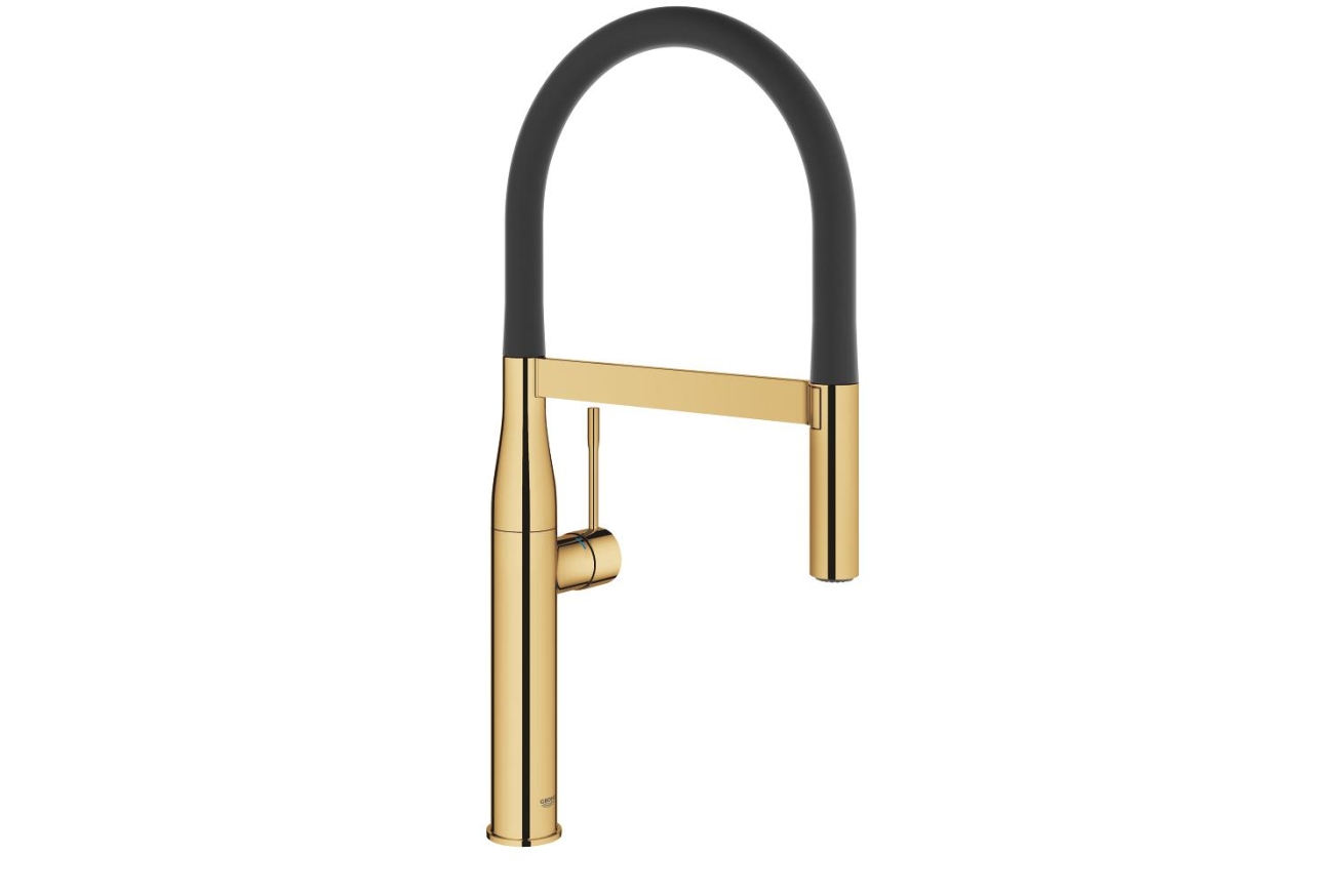 Смеситель для кухни GROHE Essence профессиональный, холодный рассвет глянец (30294GL0)
