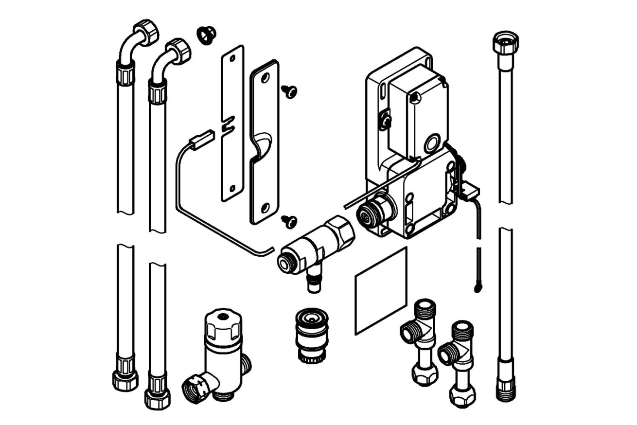 Комплект переоснащения GROHE Foot Control retro-fit (30309000)