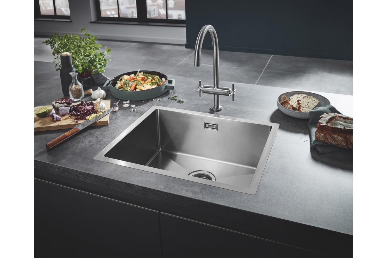 Смеситель для кухни GROHE Atrio, суперсталь (30362DC0)
