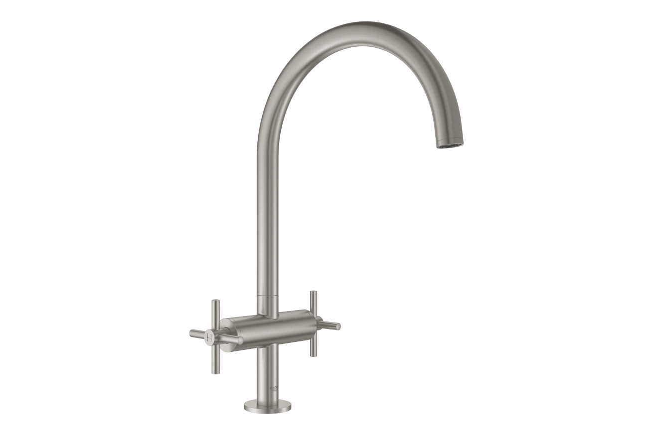 Смеситель для кухни GROHE Atrio, суперсталь (30362DC0)