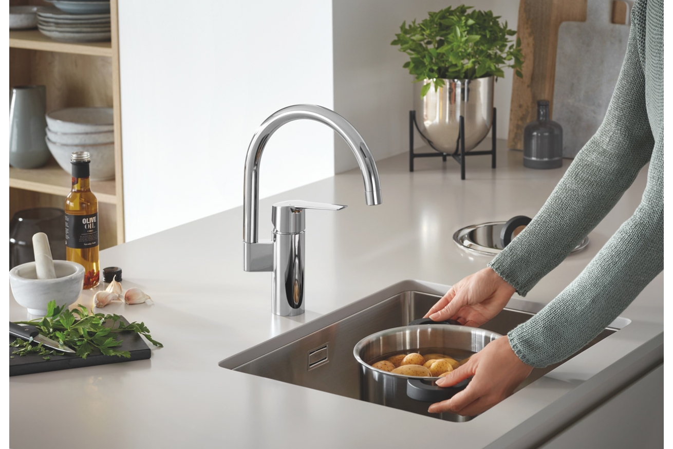 Смеситель для кухни GROHE Start QuickFix, хром (30469000)