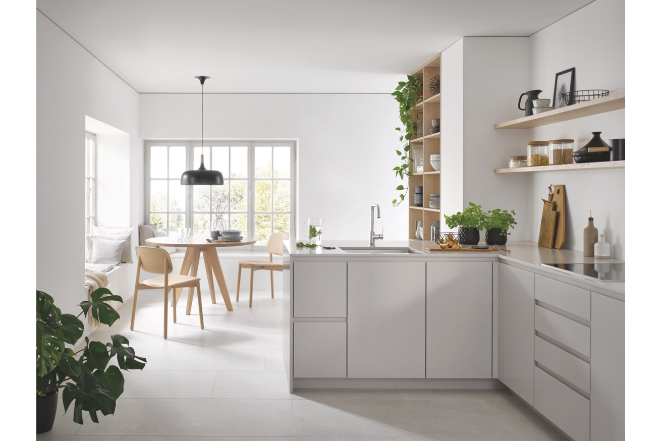 Смеситель для кухни GROHE Start QuickFix, хром (30470000)