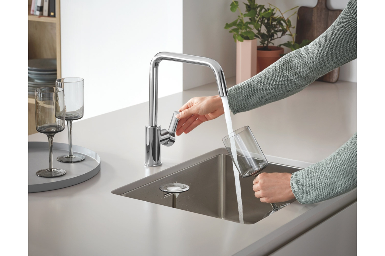 Смеситель для кухни GROHE Start QuickFix, хром (30470000)