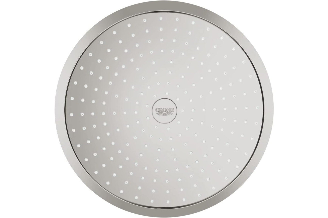 Верхний душ GROHE Rainshower Cosmopolitan 310, 8 л/мин, 1 режим, 380 мм, суперсталь (26066DC0)