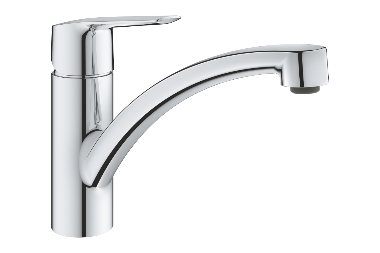 Смеситель для кухни GROHE Start QuickFix с низким изливом, хром (30530002)