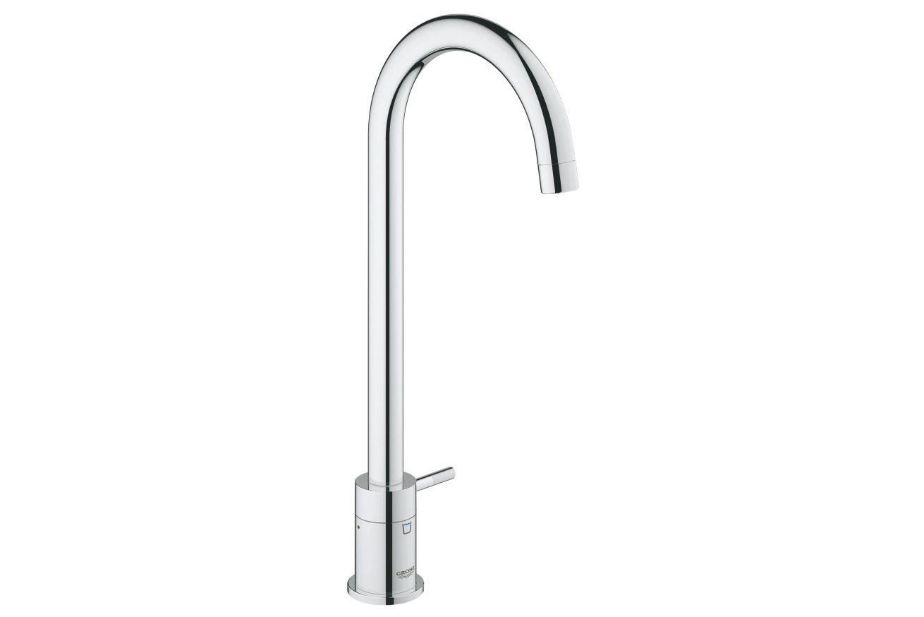 Кран для кухонной мойки GROHE Blue Pure с функцией фильтрации, без фильтра в комплекте, хром (31363000)