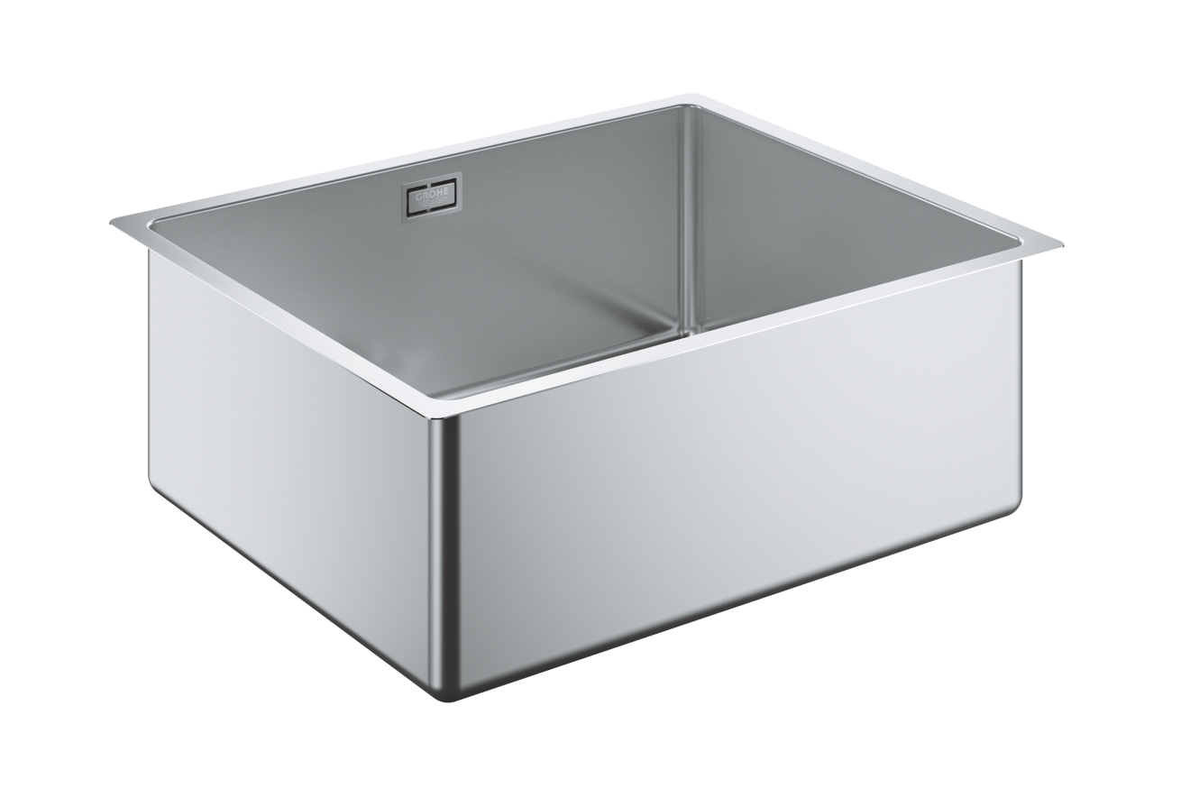 Мойка GROHE из нержавеющей стали, 1 чаша, монтаж под столешницу K700U 60-S 54,4/44,4 1.0 (31574SD0)