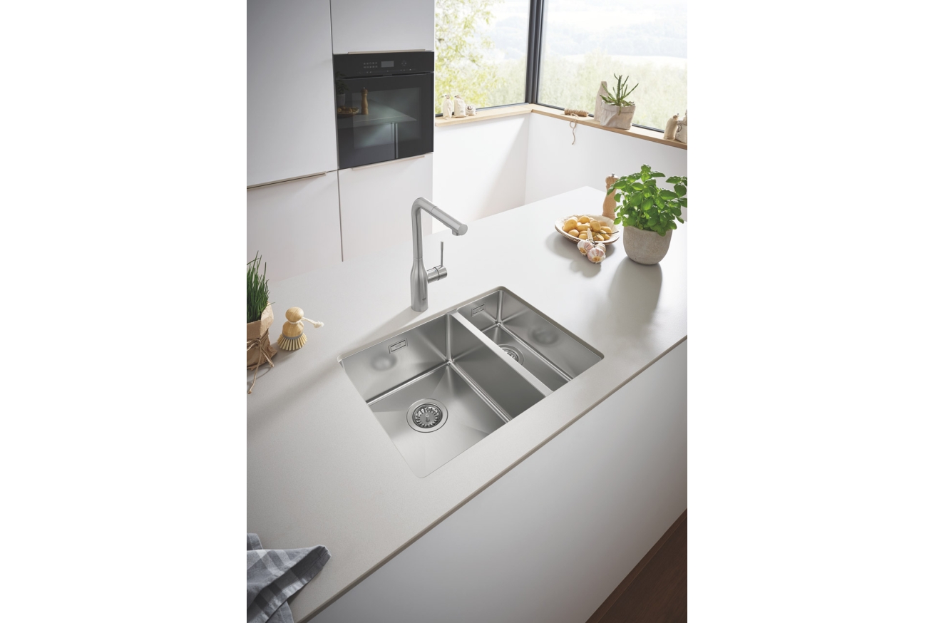 Мойка GROHE K700 Undermount, нержавеющая сталь (31577SD1)