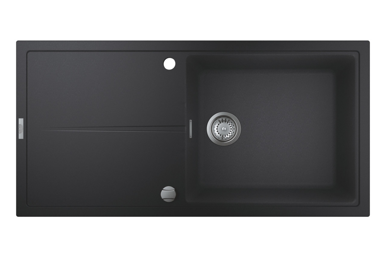 Мойка GROHE K400, 1000 x 500 мм, черный гранит (31641AP0)