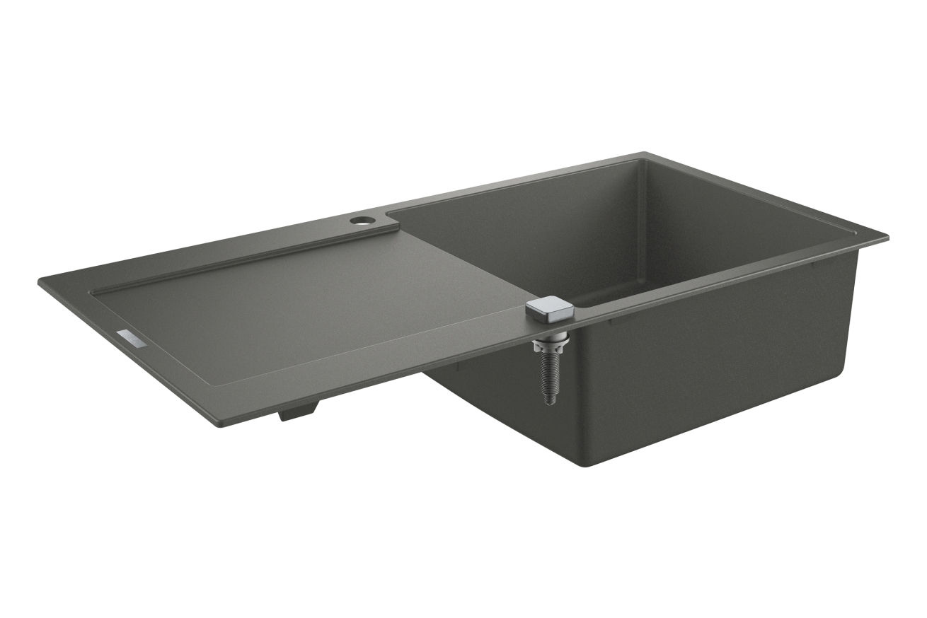 Мойка GROHE K500 с одной чашей, 1000 x 500 мм, серый гранит (31645AT0)
