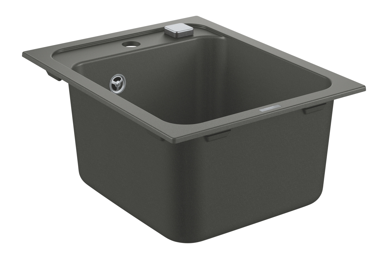 Мойка GROHE K700 с одной чашей, 400 x 500 мм, серый гранит (31650AT0)