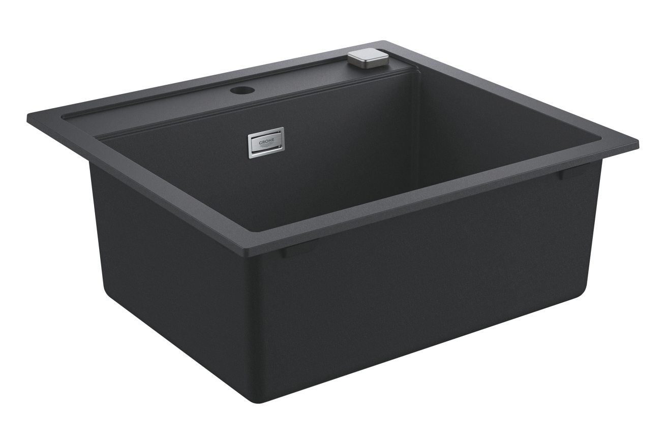 Мойка GROHE K700 с одной чашей, 560 x 510 мм, черный гранит (31651AP0)