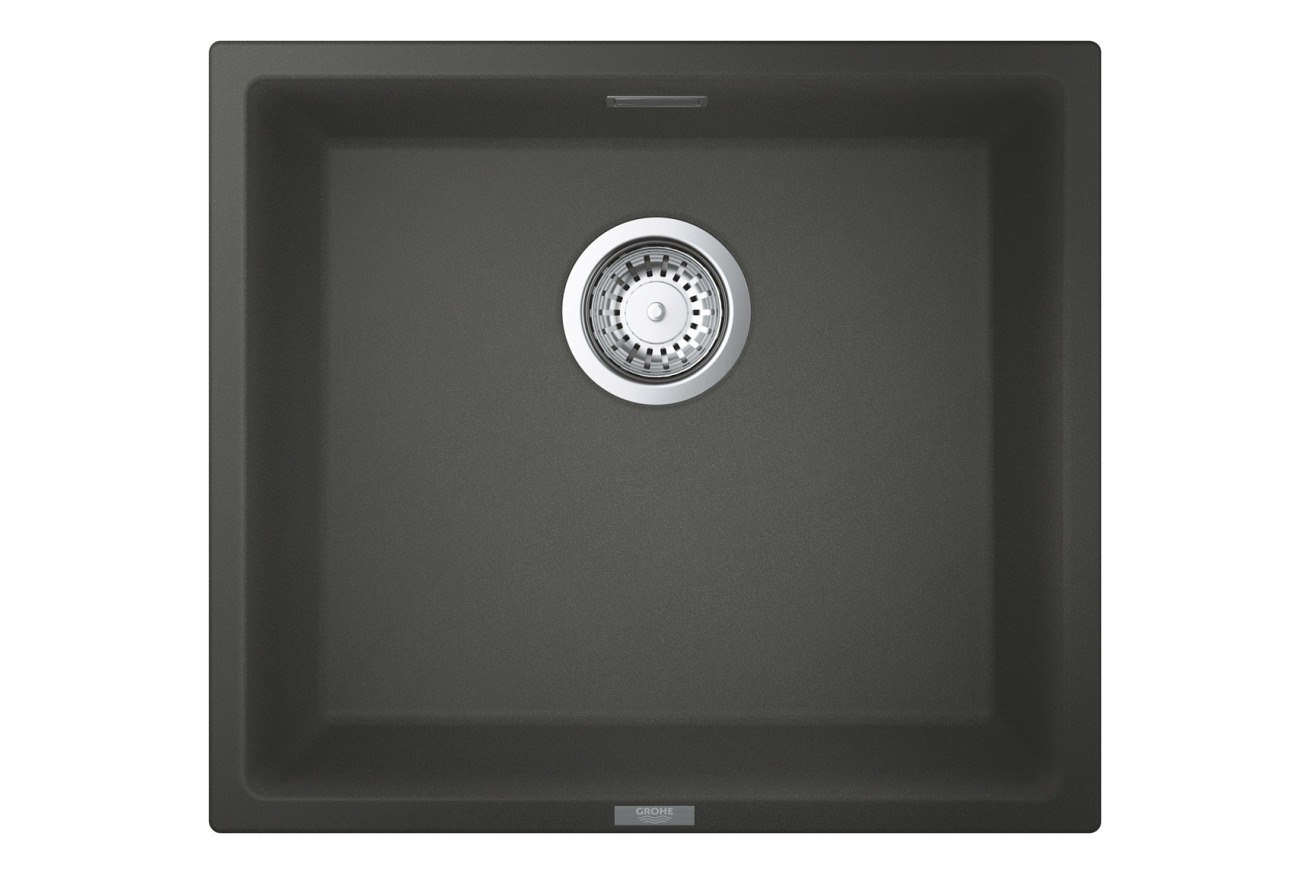 Мойка GROHE K700U с одной чашей, 457 x 406 мм, серый гранит (31653AT0)