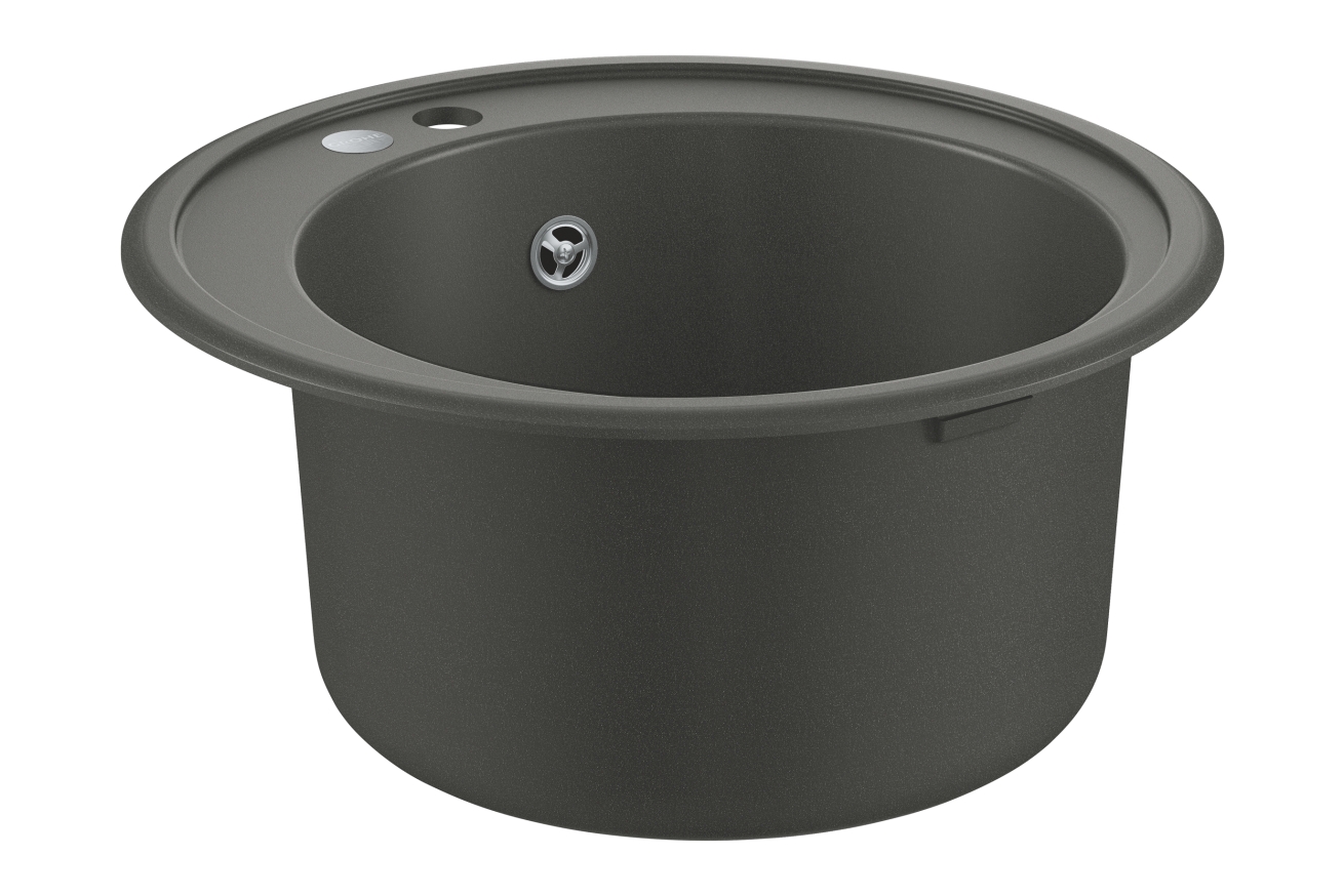 Мойка GROHE K200 с одной чашей, диаметр 510 мм, серый гранит (31656AT0)