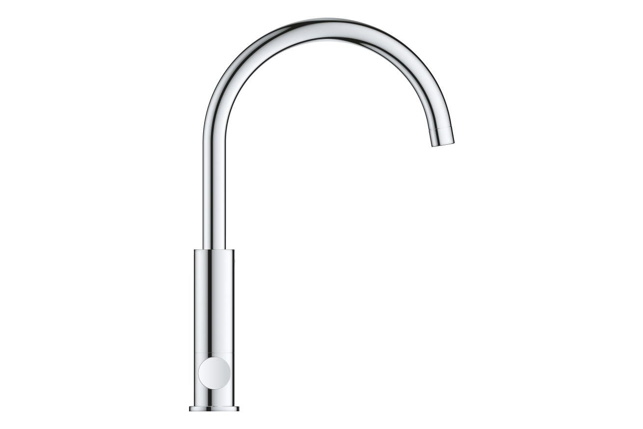 Смеситель для кухонной мойки GROHE Blue Pure Eurosmart, с функцией фильтрации, без фильтра в комплекте, хром (31722000)