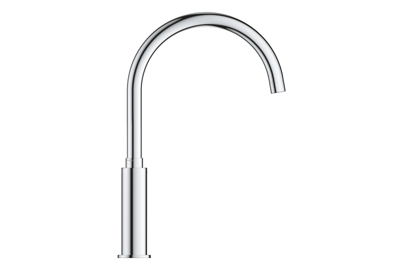 Кран для кухонной мойки GROHE Blue Pure Mono с функцией фильтрации, без фильтра в комплекте, хром (31724000)