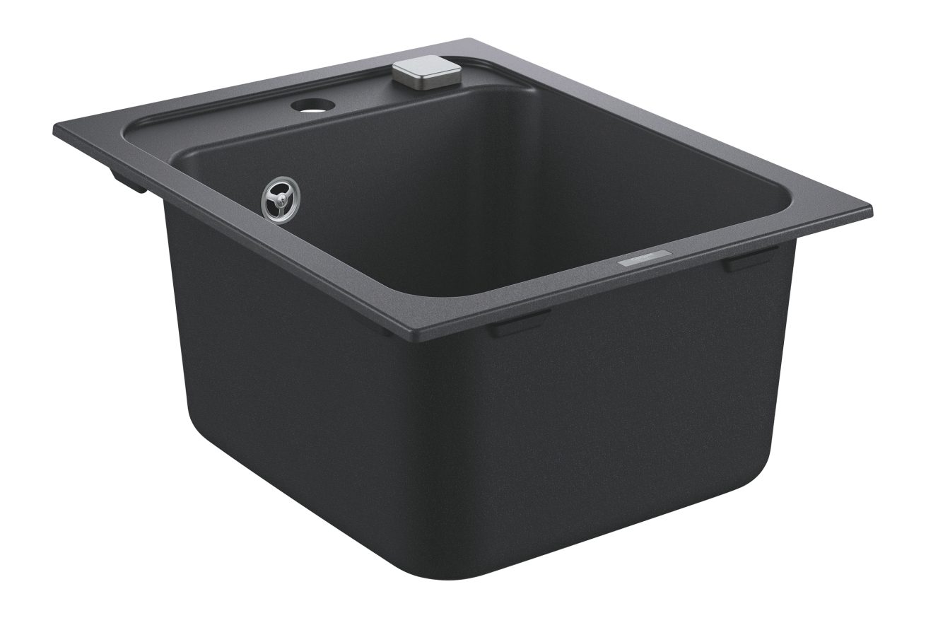 Мойка GROHE K700 с одной чашей, 400 x 500 мм, черный гранит (31650AP0)