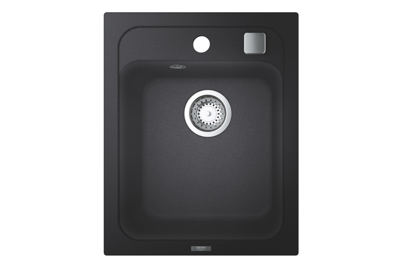 Мойка GROHE K700 с одной чашей, 400 x 500 мм, черный гранит (31650AP0)