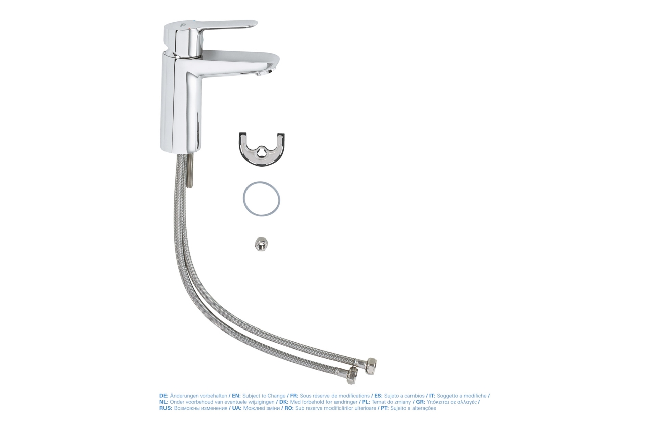 Смеситель для раковины GROHE BauEdge, S-size, хром (23330000)