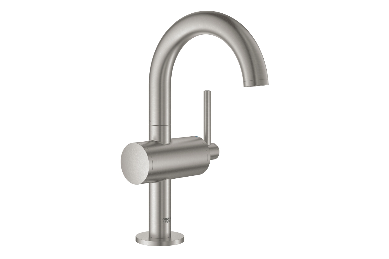Смеситель для раковины GROHE Atrio, суперсталь (32043DC3)