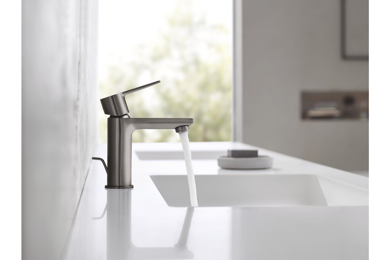 Смеситель для раковины GROHE Lineare, XS-Size, темный графит матовый (32109AL1)