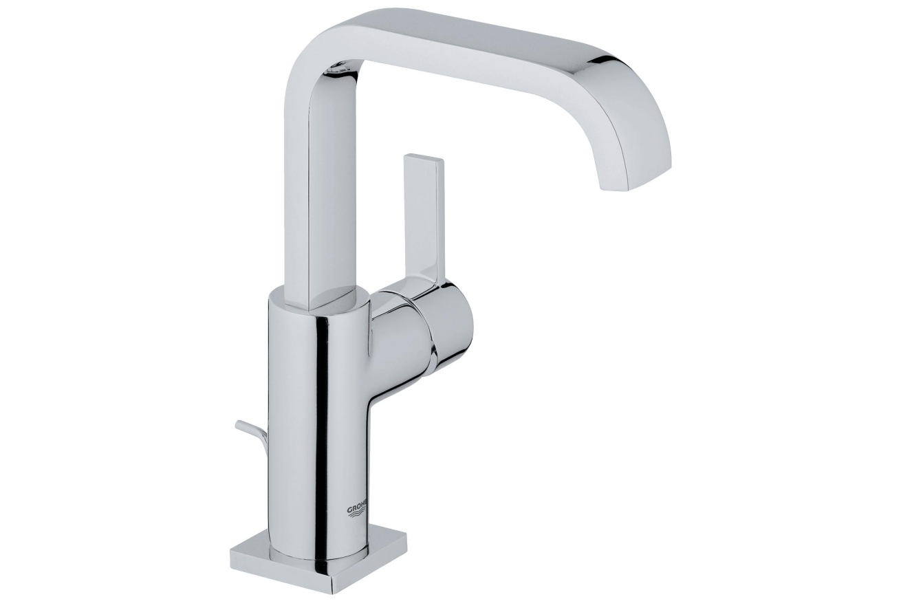 Смеситель для раковины GROHE Allure с донным клапаном, хром (32146000)
