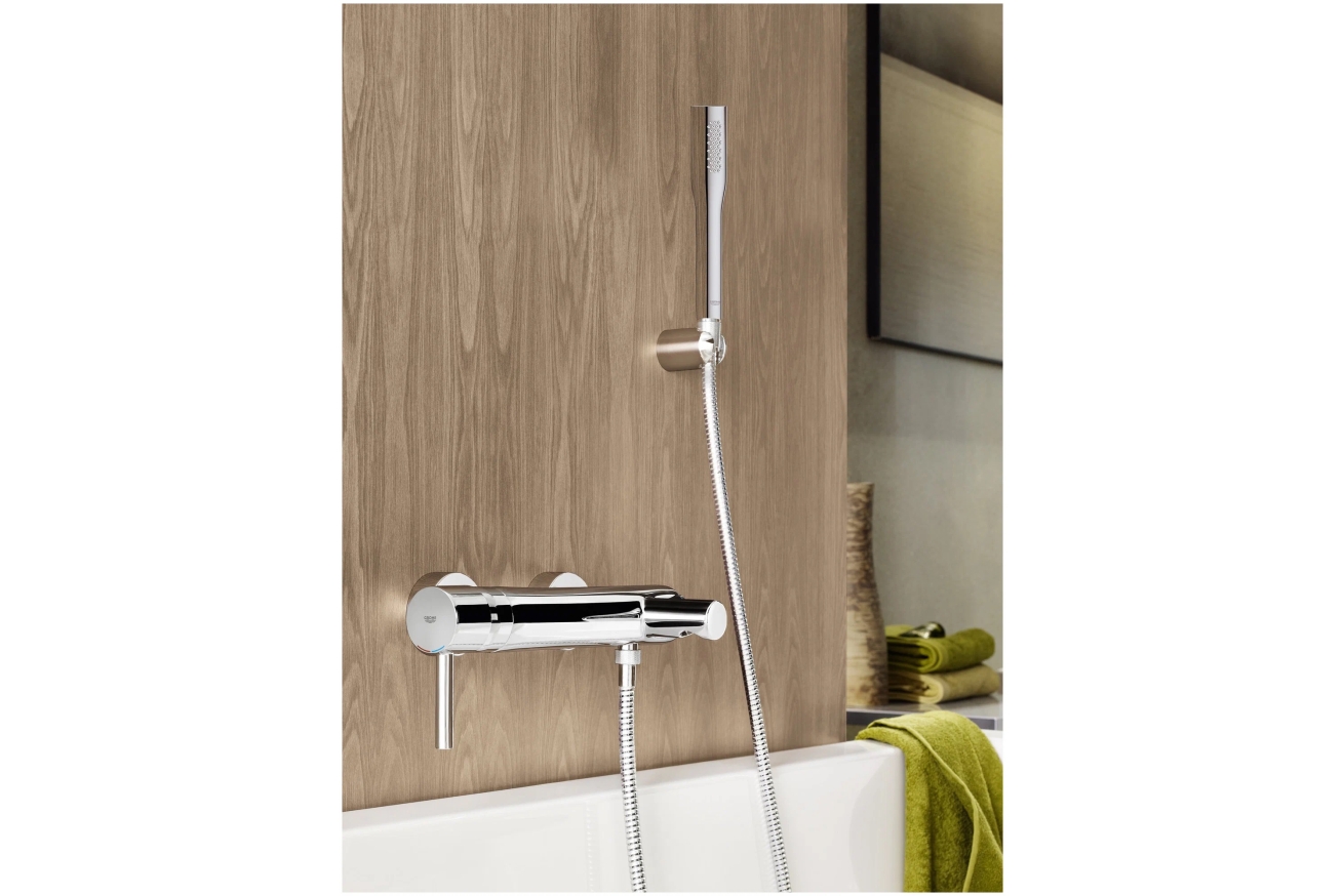 Ручной душ GROHE Euphoria Cosmopolitan Stick, 15 л/мин, 1 режим, хром (27367000)