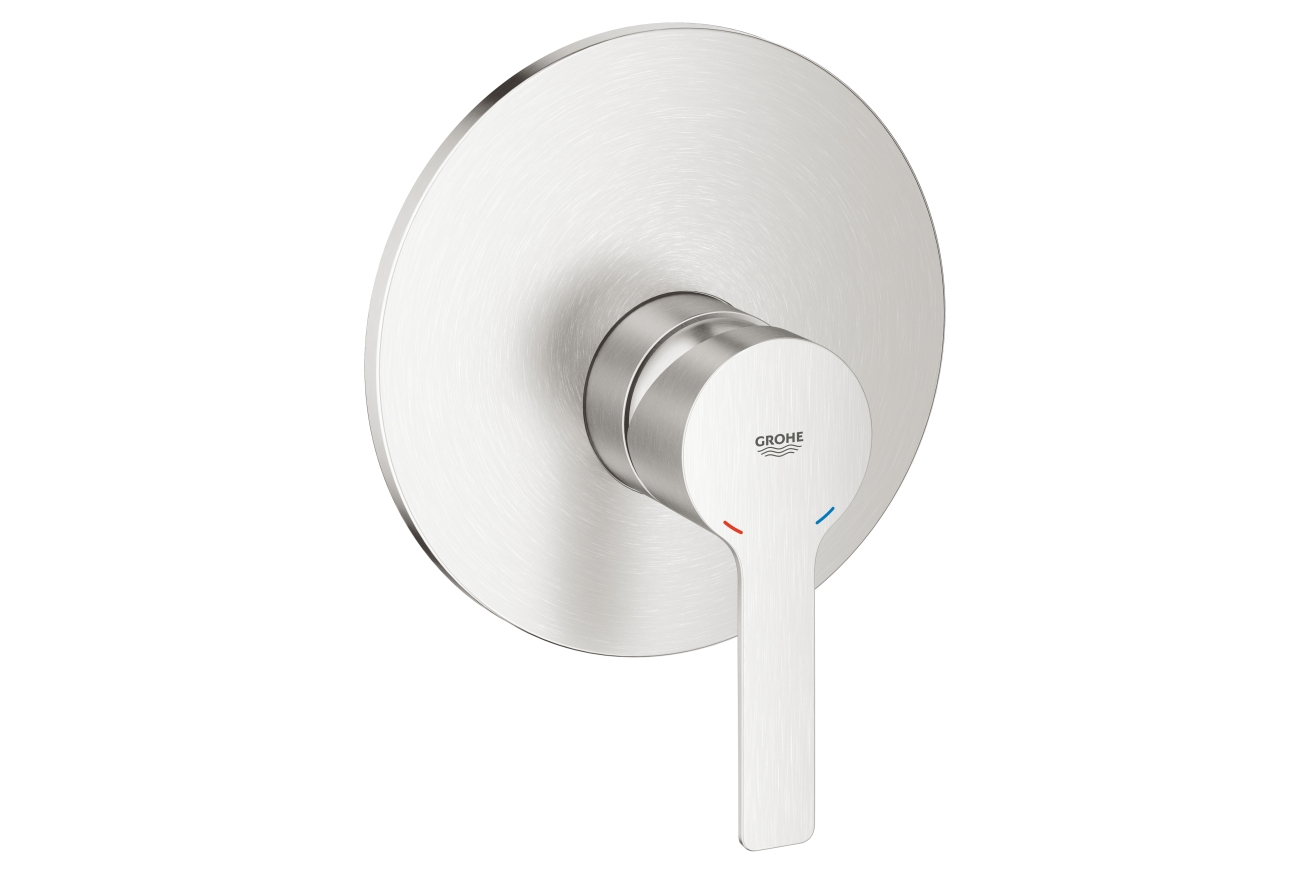 Внешняя часть смесителя для душа GROHE Lineare New, суперсталь (19296DC1)