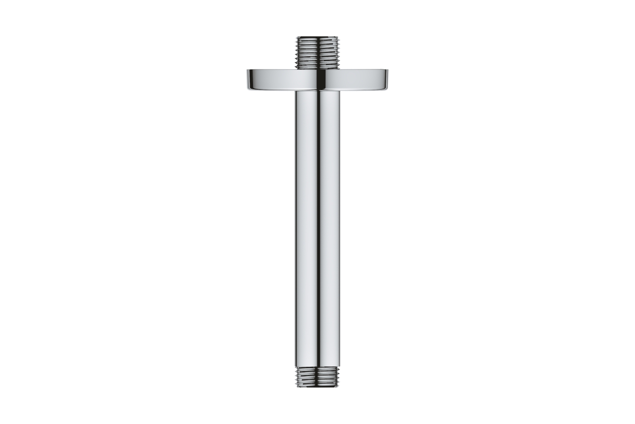 Верхний душ GROHE Rainshower 310 Mono с душевым кронштейном, 9,5 л/мин, 1 режим, 142 мм, хром (26559000)