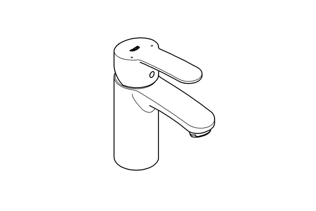 Смеситель для раковины GROHE Eurostyle Cosmopolitan, S-Size, хром (3246820E)