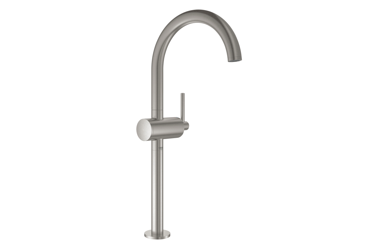 Смеситель для раковины GROHE Atrio, XL-Size, суперсталь (32647DC3)