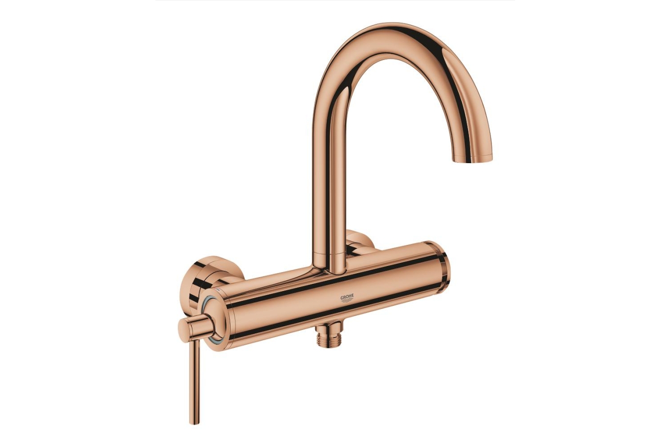 Смеситель для ванны GROHE Atrio внешнего монтажа, теплый закат глянец (32652DA3)