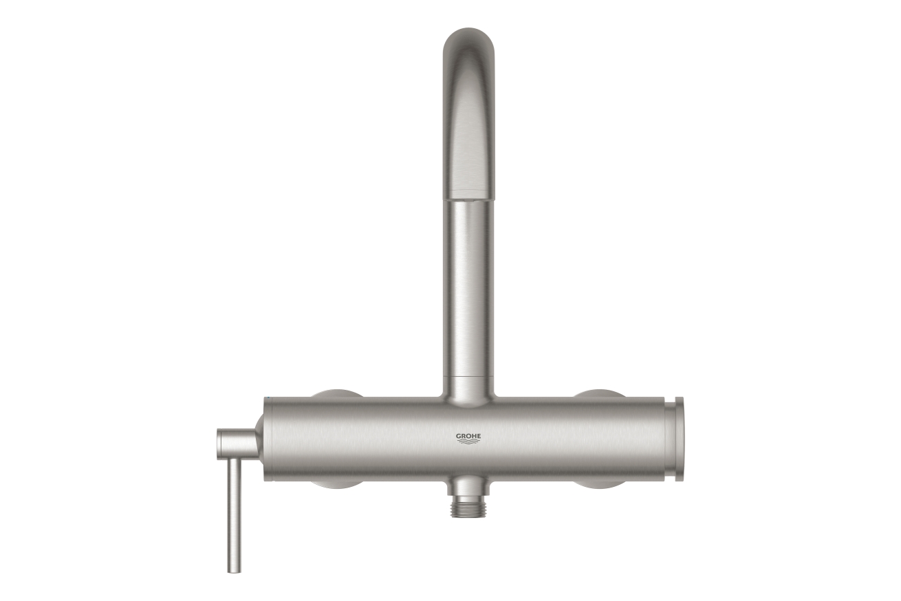 Смеситель для ванны GROHE Atrio внешнего монтажа, суперсталь (32652DC3)