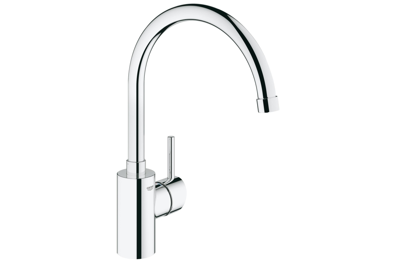 Смеситель для кухни GROHE Concetto с высоким С-изливом, хром (32661001)