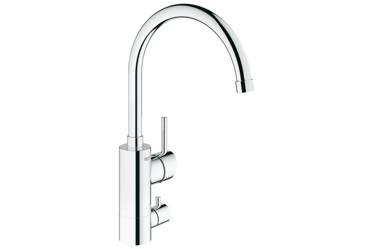 Смеситель для кухни GROHE Concetto с запорным вентилем, хром (32666001)