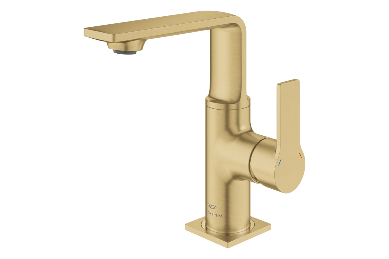 Смеситель для раковины GROHE Allure с донным клапаном, M-Size, холодный рассвет матовый (32757GN1)