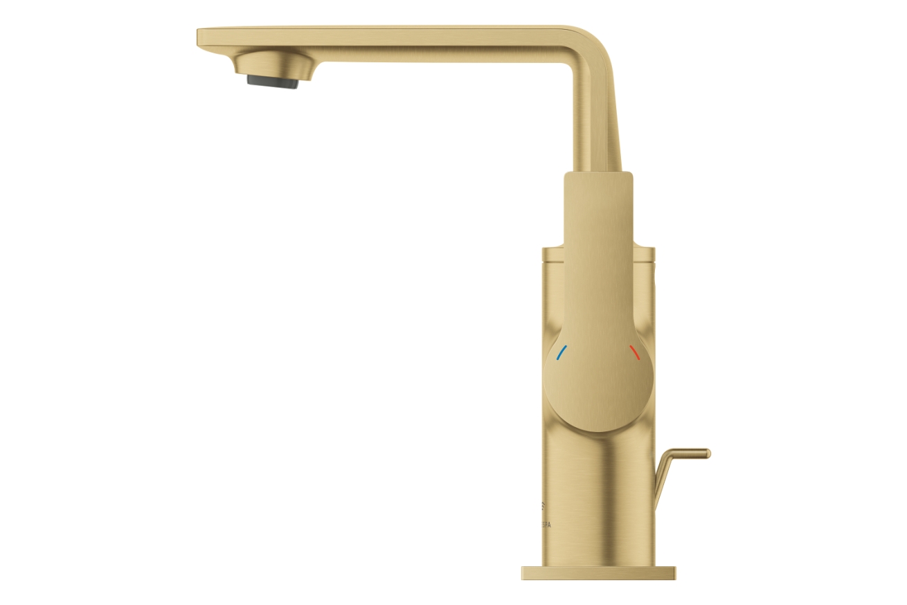 Смеситель для раковины GROHE Allure с донным клапаном, M-Size, холодный рассвет матовый (32757GN1)