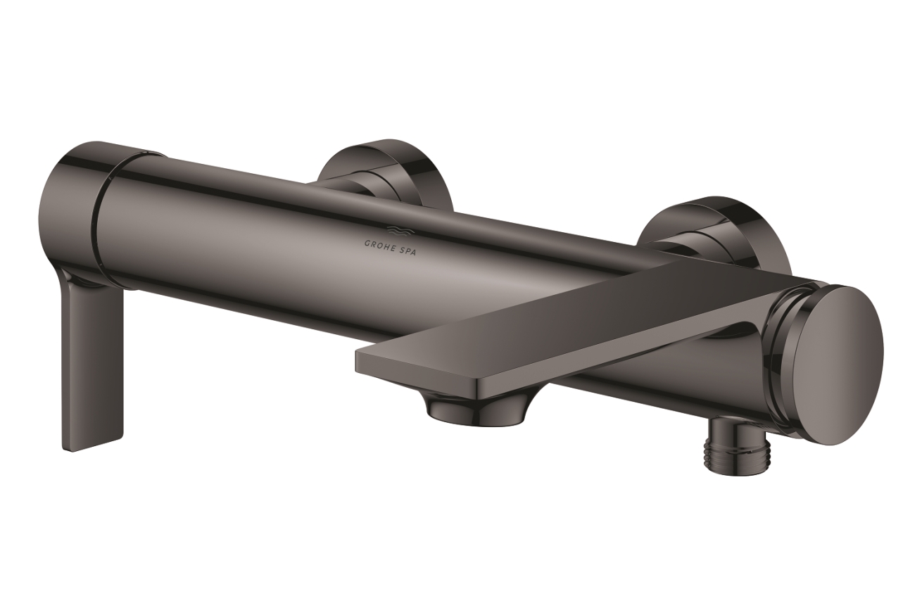 Смеситель для ванны GROHE Allure внешнего монтажа, темный графит глянец (32826A01)