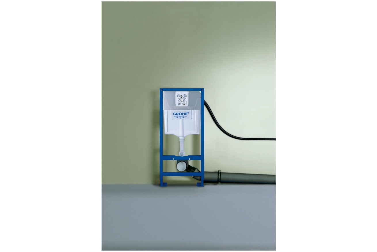 Комплект инсталляции для унитаза GROHE Rapid SL 4 в 1 с панелью смыва Skate Cosmopolitan, хром (38775001)