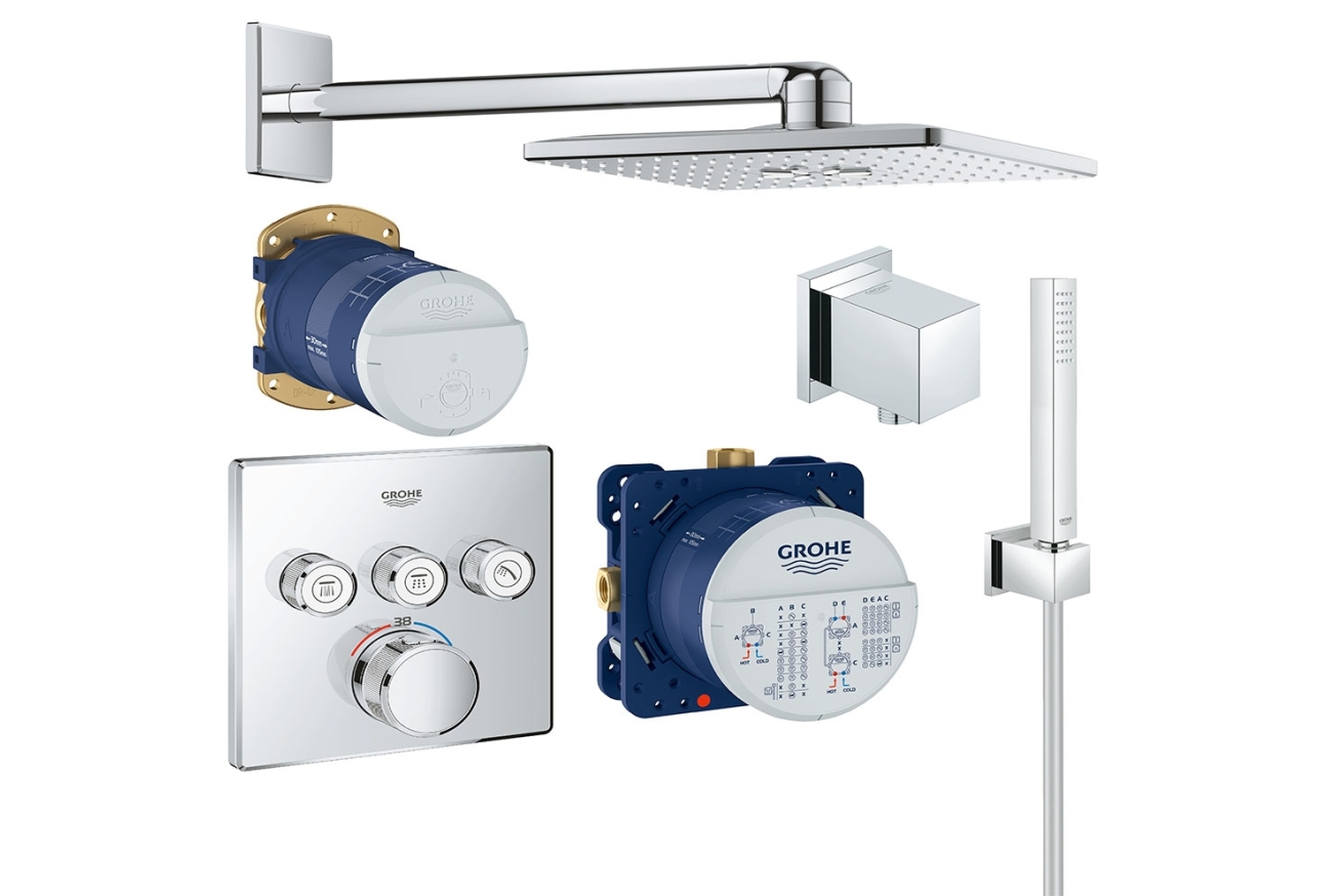 Готовый комплект для душа GROHE Grohtherm SmartControl (NSB0134-1)