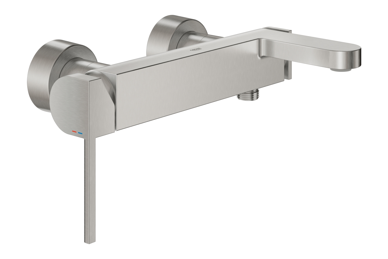 Смеситель для ванны GROHE Plus, суперсталь (33553DC3)