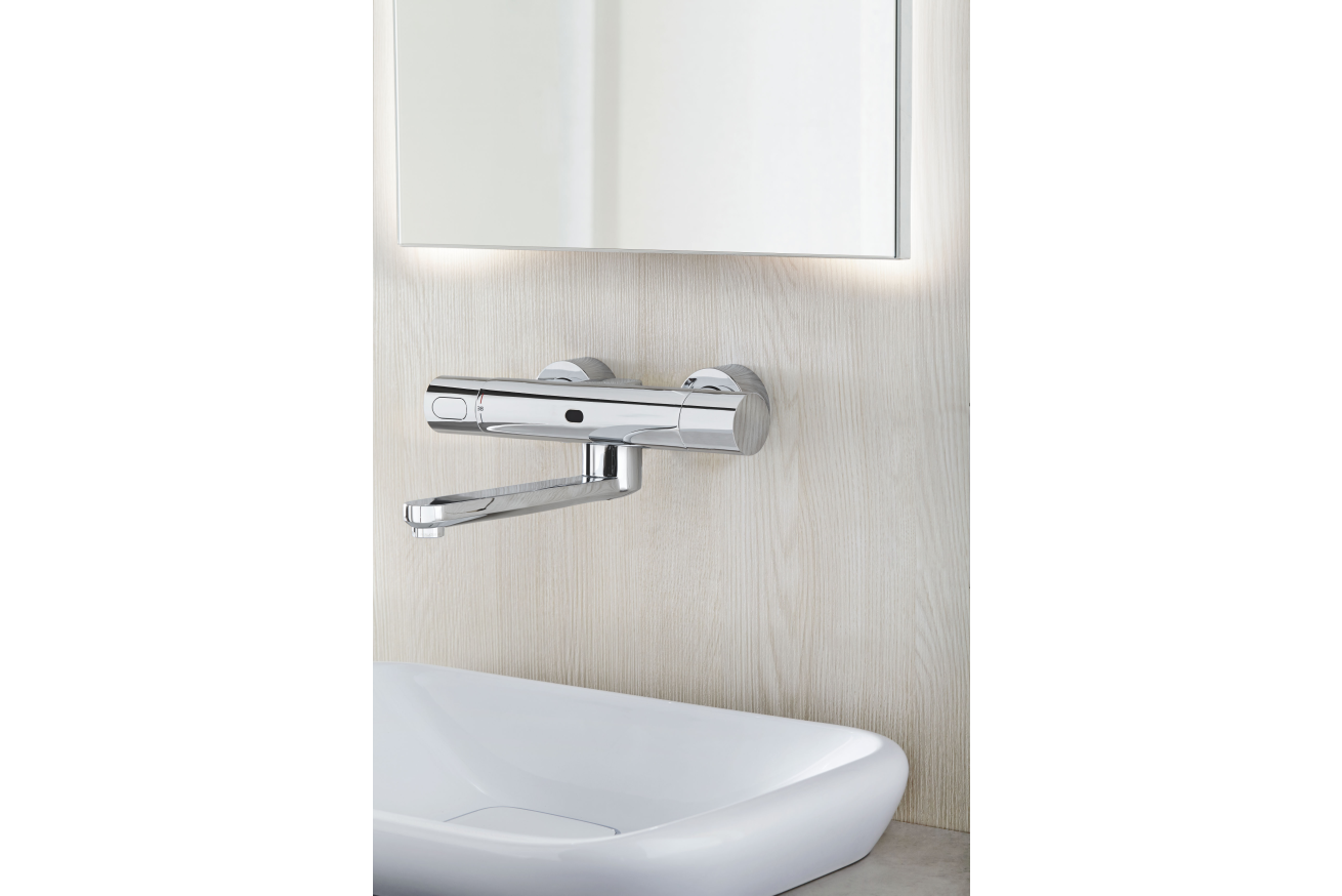 Термостат для раковины GROHE Eurosmart Cosmopolitan E инфракрасный, хром (36332000)