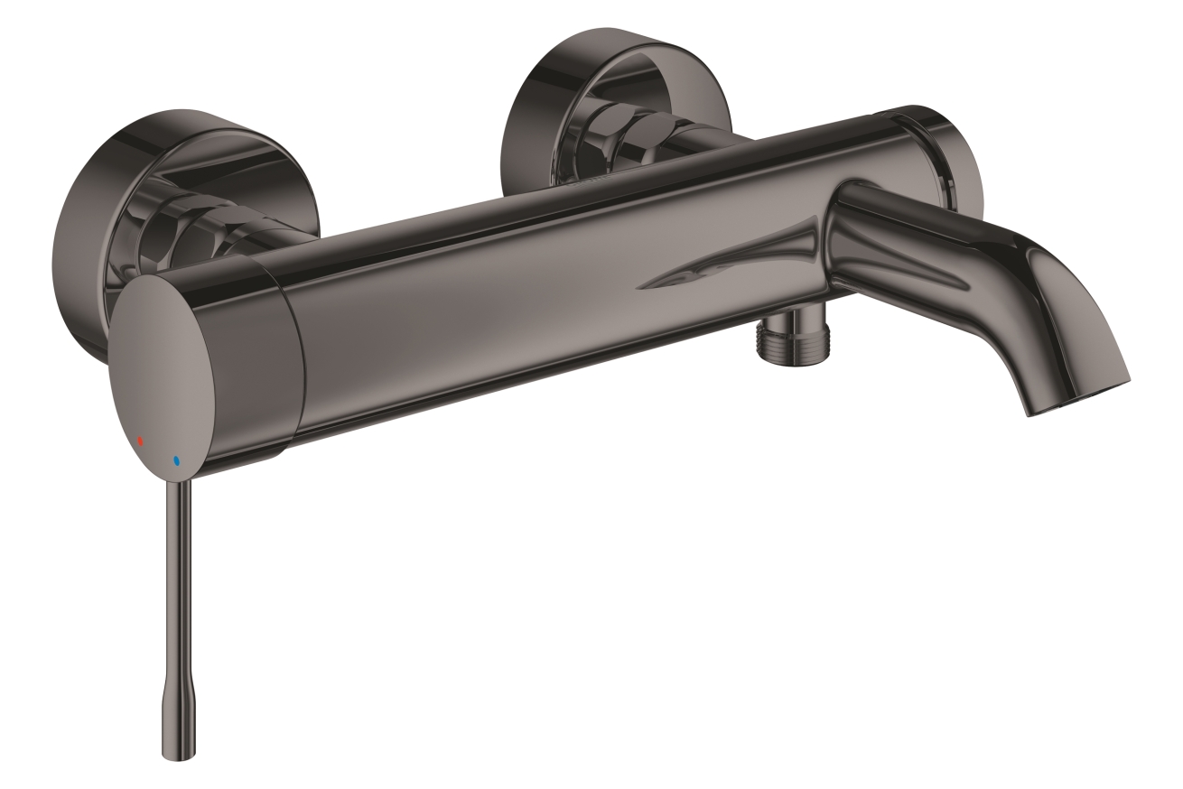 Смеситель для ванны GROHE Essence, темный графит глянец (33624A01)