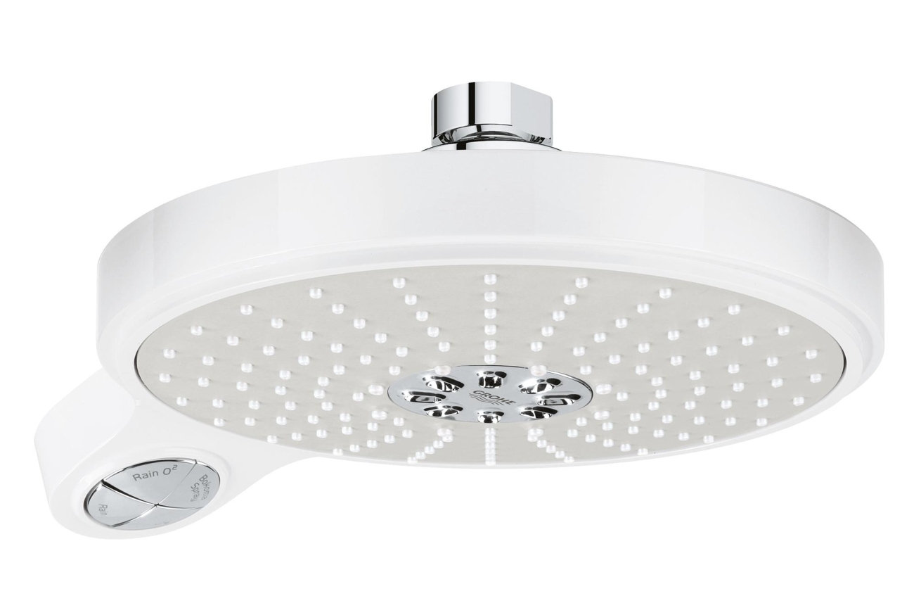 Верхний душ GROHE Power&Soul Cosmopolitan 190, 4 режима, белая луна (27764LS0)