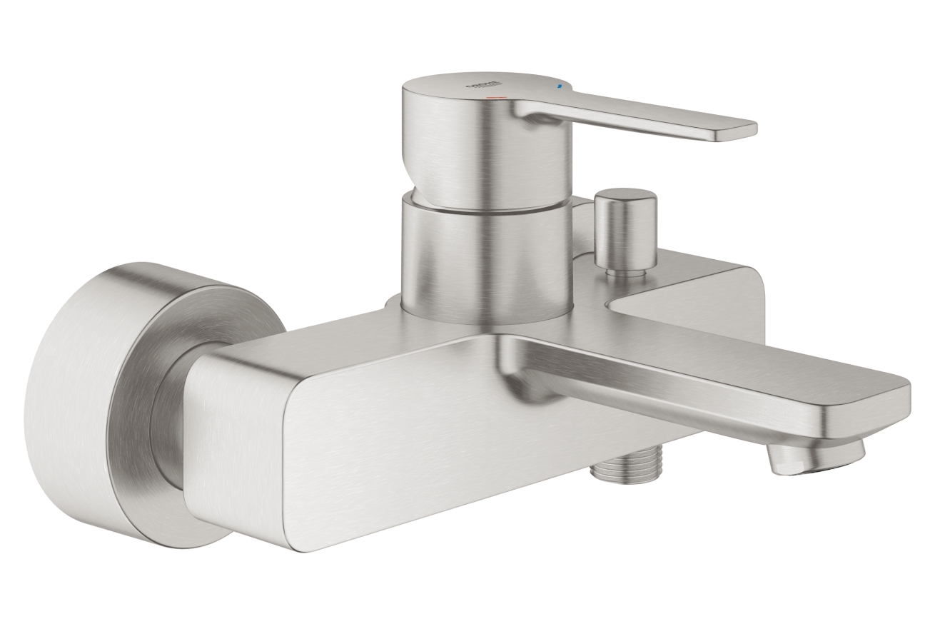 Смеситель для ванны GROHE Lineare, суперсталь (33849DC1)