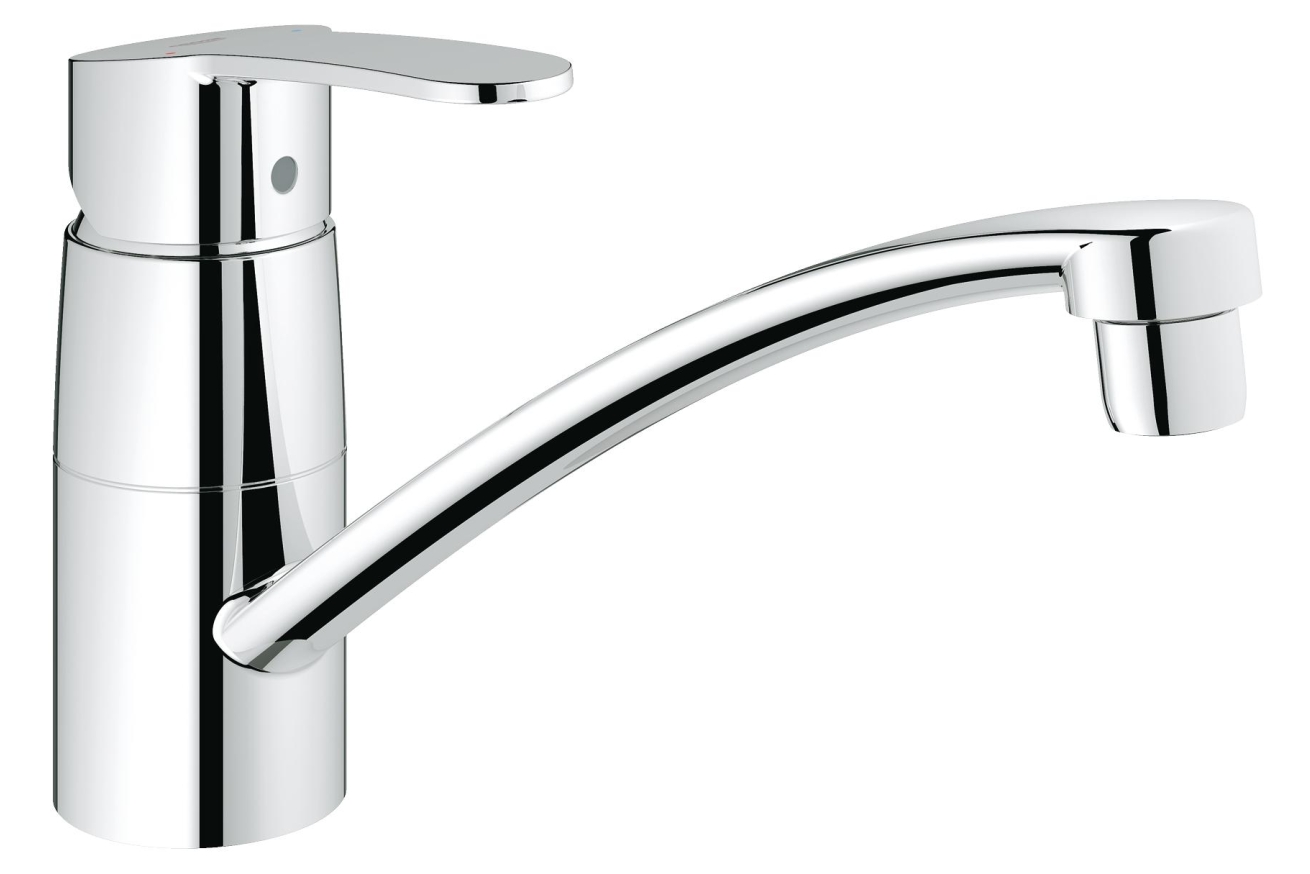 Смеситель для кухни GROHE Eurostyle Cosmopolitan с низким изливом, хром (33977002)