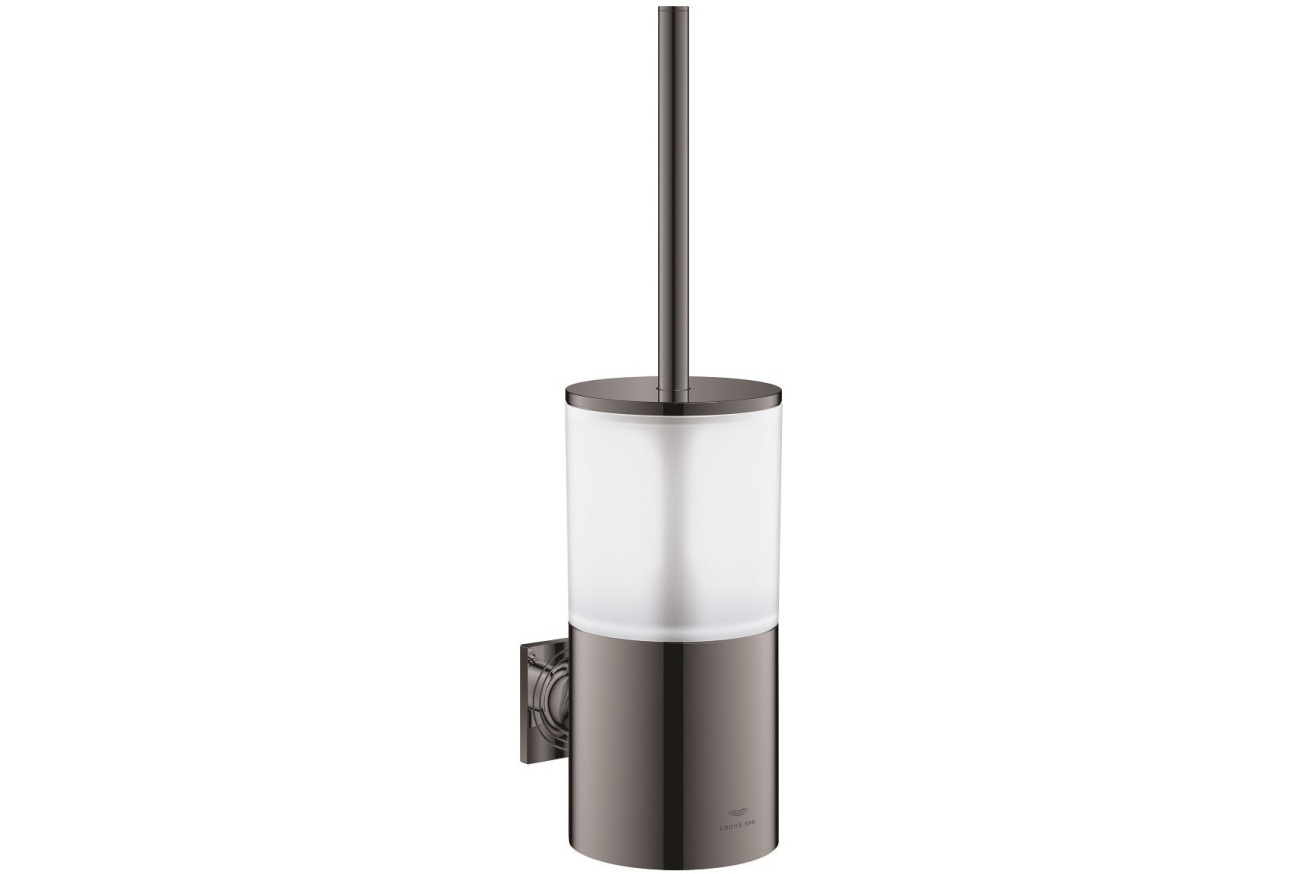 Туалетный ершик с держателем GROHE Allure, темный графит глянец (40340A01)