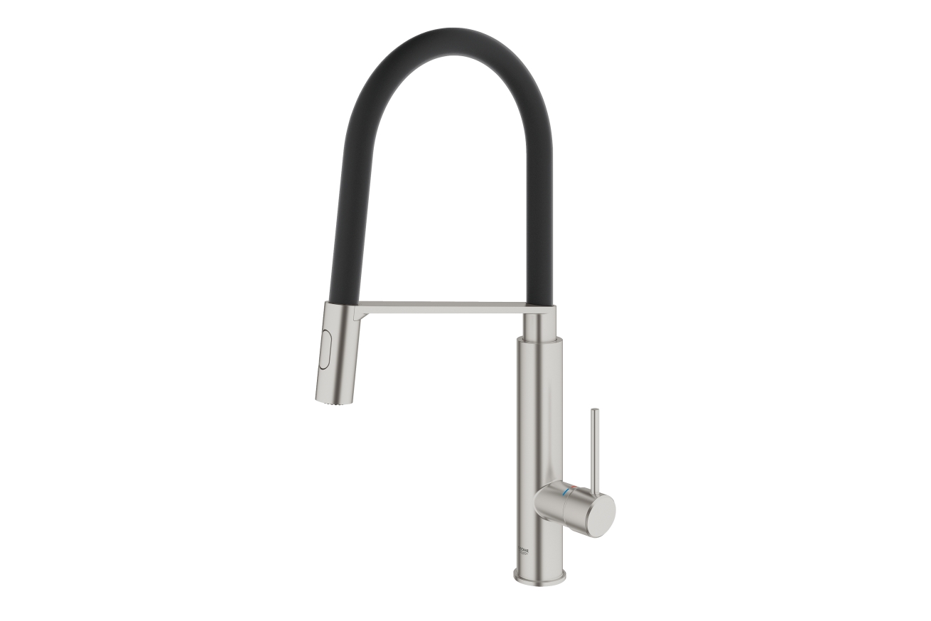 Смеситель для кухни GROHE Concetto профессиональный, суперсталь (31491DC0)
